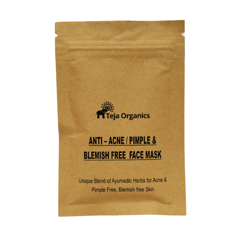 Teja Organics Anti Acne/Pimple Blemish Free Face Mask – 20 gm