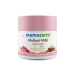 Mamaearth Multani Mitti Face Pack with Multani Mitti and Bulgarian Rose – 100 gm